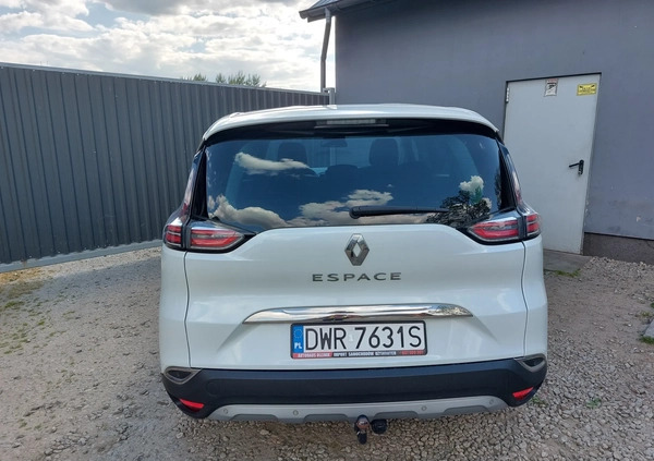 Renault Espace cena 52600 przebieg: 141800, rok produkcji 2015 z Wrocław małe 191